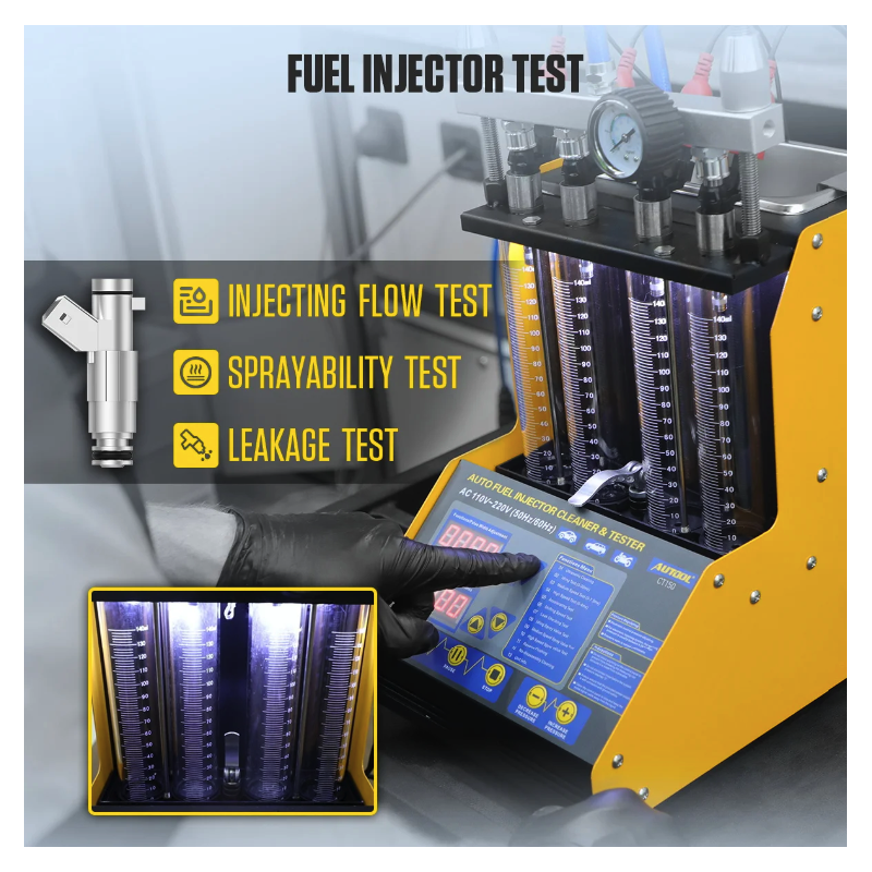 Autool Ct Tester Maszyna Do Czyszczenia Wtryskiwaczy