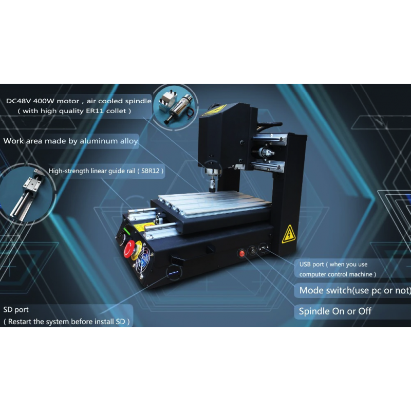 Frezarka Grawerka Cnc W Osi